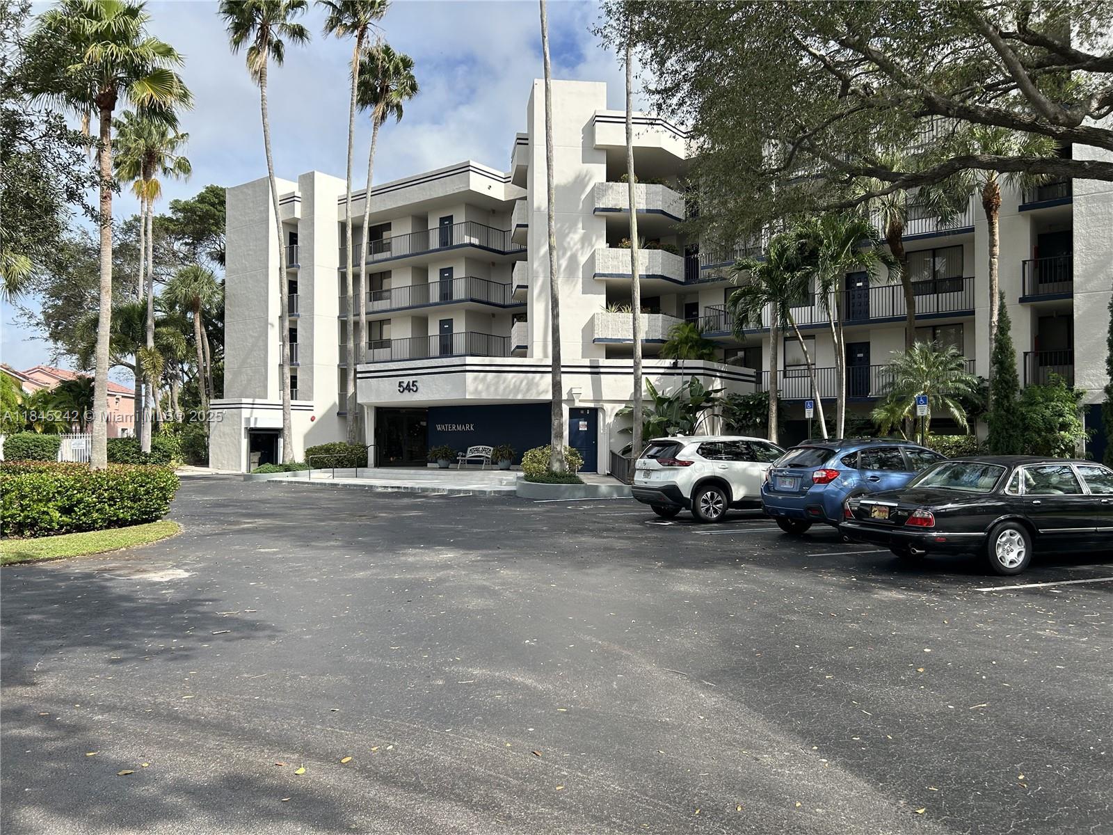 Rarely available Dania Beach Watermark condo, 3/2, 1421 SF, 3rd floor corner. 1 mile to beach. 27’ x 7’ east-facing screened terrace has 2 sliding doors, overlooks Pool, Lake, Island, Clubhouse. Lush landscaping & wildlife. Second terrace on north side has sliding doors, shaded & very private. Unit is filled with natural light. Entry foyer. Newly renovated eat-in Kitchen. Living & dining room. Main Bath also newly renovated with double sinks, walk-in shower/all Kohler fixtures. New flooring in living areas & bedrooms. Property borders on a wildlife preserve. Washer/dryer in-unit. Garage parking. 2 pets to 35 lbs each welcome. 2 storage units. Grocery, pharmacy, banks, cafes, etc. across the street. 10 minutes to Fort Lauderdale airport. 40 yr. inspection complete. Solid condo financials.
