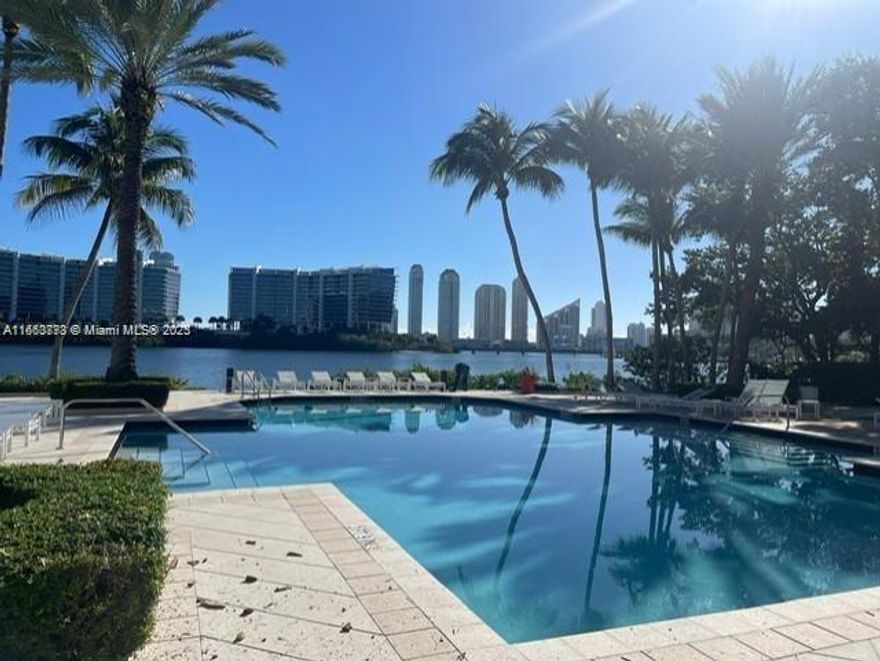 Perfect for investors, tenant occupied until Nov 2026. Beautiful apartment in Aventura, Warm unit nested in beautiful Aventura. Great unit w/ split floor plan. Primary bedroom w/oversized walking closet, real wood floor throughout the unit. Fully equipped kitchen, w/modern stainless steel appliances. new outside A/C unit Washer and dryer inside the unit. Pet friendly condominium. 2 stunning view swimming pools, hot tub, tennis courts, BBQ area, 24 hr security guard, gym, yoga room, Clubhouse w/Wi-Fi, party room. Resort style property, a few steps away to the Houses of Worship (Chabad of Aventura South). Minutes away from the beach, Aventura Mall, Library, REC center, Very good School district.