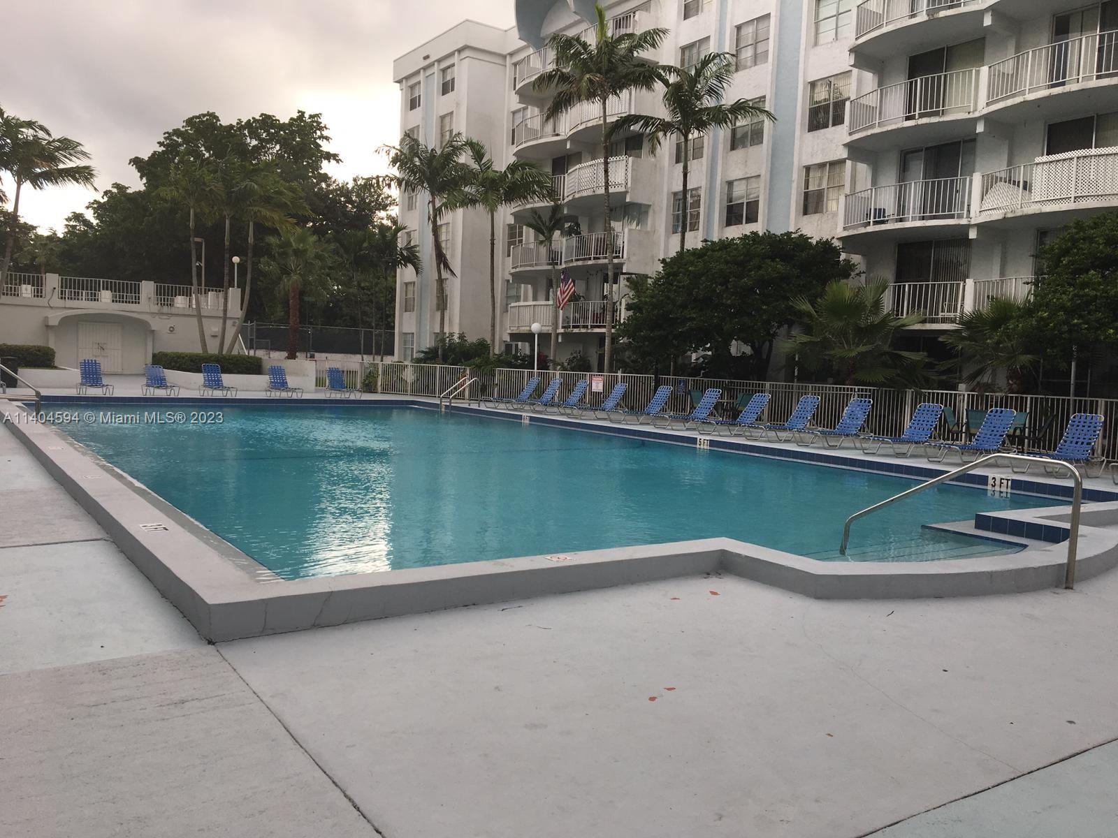 Spacious 2 bedroom 2 full bath. Tile floors, updated bathrooms, balcony. Centrally located with easy access to major highways and Jackson North Hospital. Short drive to the beach. Gated community, 24/7 guard at the gate. Management on site. Rented for $2,045.00 a month until April 2026.