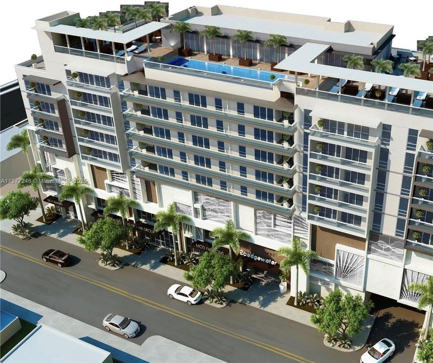 Enjoy this beautiful 2/2 apartment in one of the first boutique residences in the heart of Miami-Edgewater. Walking distance to the bay, restaurants & retails. Partial sea view from the private balcony with direct access from main bedroom and living room.
There is a tenant in place on a month-to-month basis.