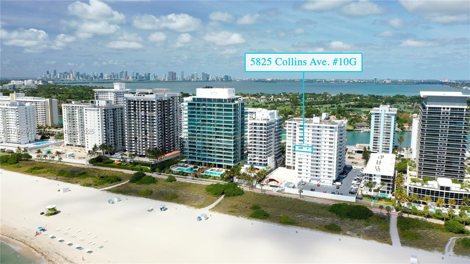 Property for Sale at 5825 Collins Ave 10G, Miami Beach, Miami-Dade County, Florida - Bedrooms: 2 
Bathrooms: 2  - $890,000