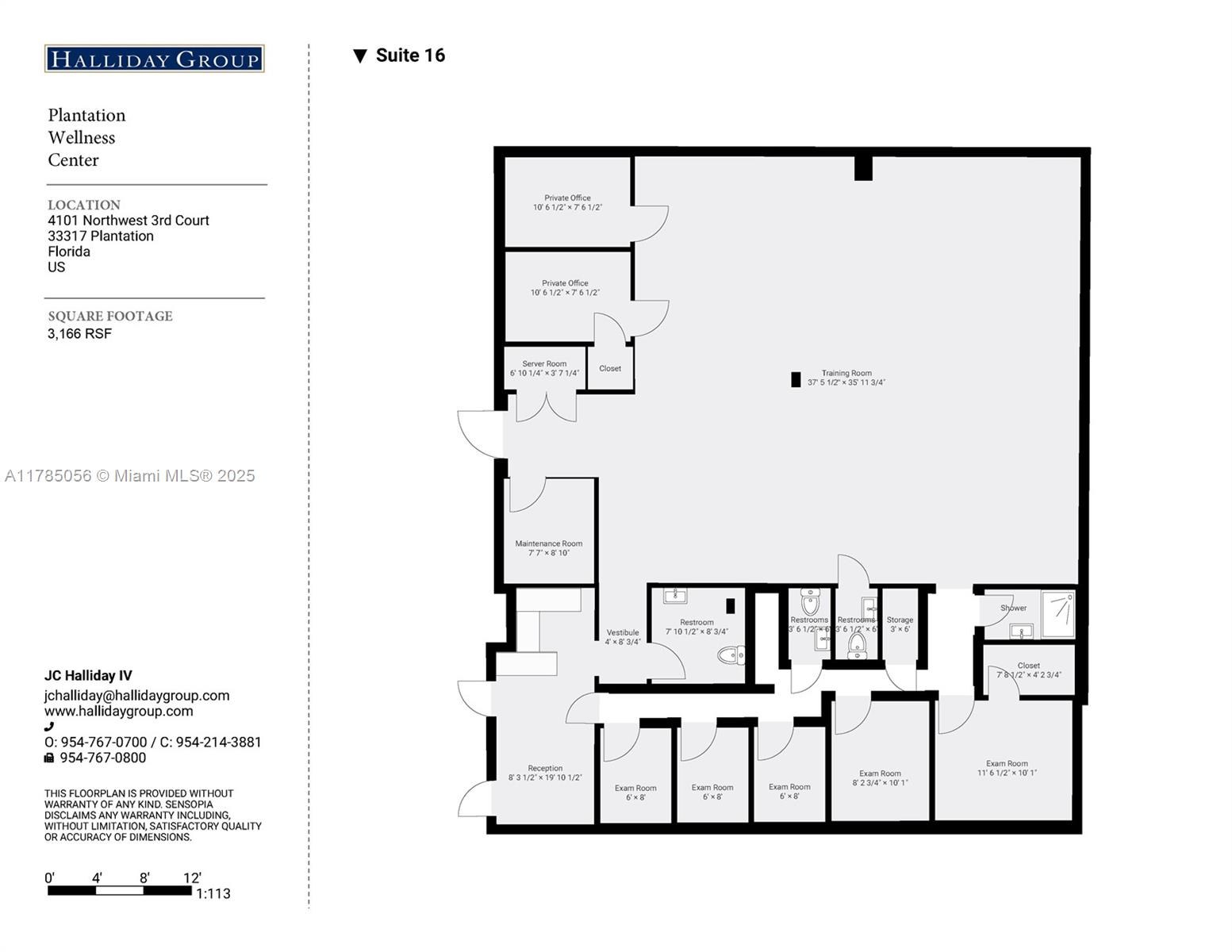 Second generation medical space (formerly a physical therapy office) available near the heart of Plantation. Located right next to the HCA's new emergency center.
