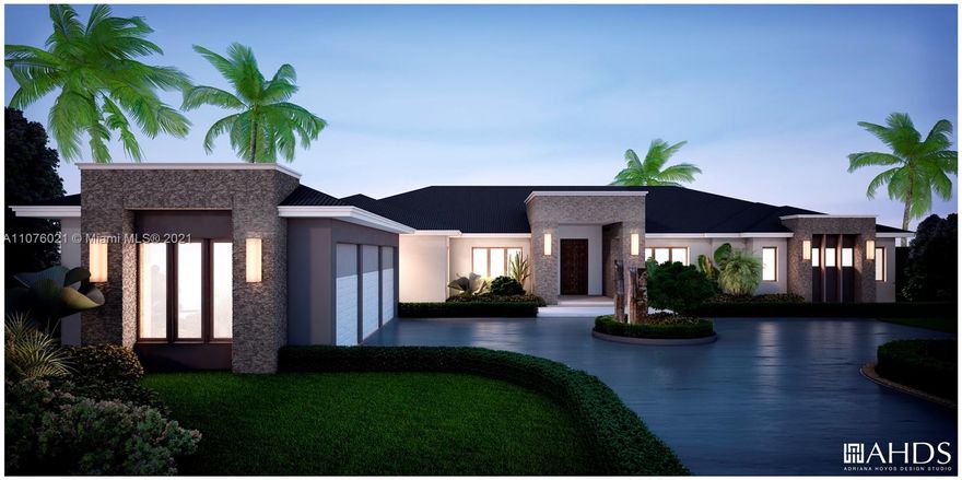 Brand New Construction- 2021...  8,197sq ft. of living on a 50,094sq ft. Lot.. No expense spared in the construction of this Estate. Italian High Impact windows and sliding doors by La Finestra, 14ft ceilings throughout entire home, Summer kitchen, Sports Bar, Gym, all trusses of property treated with mold resistant paint and much, much, more...  Property includes two spacious Master Bedrooms, one being a Master Suite with over 1,500sq ft....  This home truly a must see... See View Virtual Tour..