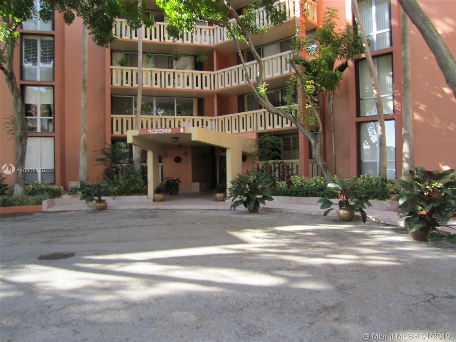 Enjoy Private "Resort Style" Island living with 24 hour manned Guard House. Nice 1 Bed 1 1/2 Bath unit is in the desirable 1350 Bldg. Kitchen and baths with granite counters, tile floors & large walk-in closet. Great first floor location close to pool. Property amenities include heated pools, tennis, community center, BBQ area, jogging path and more! With a location close to downtown, Las Olas, the beaches, major freeways and Ft. Lauderdale airport - you will be close to al the best south florida has to offer! No Pets allowed. Unit is also for sale.