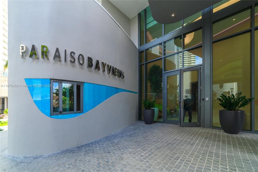 STUNNING 4 BEDROOM PJ UNIT IN PARAISO BAYVIEWS, 4 FULL. BEDROOMS AND 4 FULL BATHROOMS! ITALIAN FURNITURE COMBINED WITH UNFORGETTABLE VIEWS OF MIAMI BEACH WILL MAKE YOU FEEL SPECIAL IN THIS SPACIOUS CONDO! HIGH CEILINGS, AMAZING TERRACES, AND GREAT VIEWS ARE PART OF THE DEAL. THE BUILDING OFFERS GREAT AMENITIES INCLUDING TENNIS AND BASKETBALL COURTS, SPA, GYM, SOCIAL ROOM, ROOF TOP POOL ON 45TH FLOOR, POOL DECK ON THE 5TH FLOOR. AMARA RESTAURANT IS ON PREMISES. MUST SEE!!!