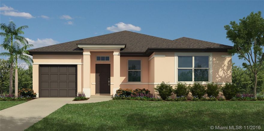 This charming 4 bedroom, 2 bath home has a great room when you walk into the home and has a large island in the kitchen for more counter space which opens to the family room.  

BRAND NEW HOME! CALL FOR TOUR AND MOVE IN SPECIALS- Restrictions may apply *Pictures, photographs, features, colors and sizes are approximate for illustration purposes only and will vary from the homes as built. These photos are not the actual home but it is the same plan built.