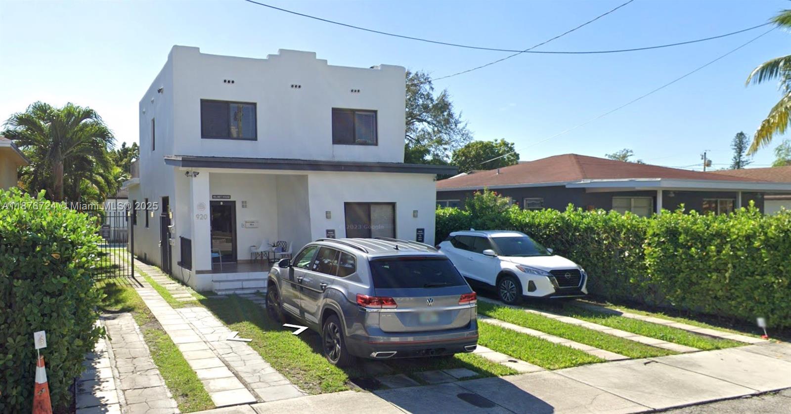 Stylish whole first floor unit with 4 bedrooms and three bathrooms. unit comes partially furnished and ready for move in. refrigerator, stove, washer and dryer, microwave and central AC in the unit. unit is fenced and shares the common area with other two smaller units. pool in the backyard and patio with bbq and seating. two parking spots available, move in today. Only asking for first month and one month security deposit for move in!