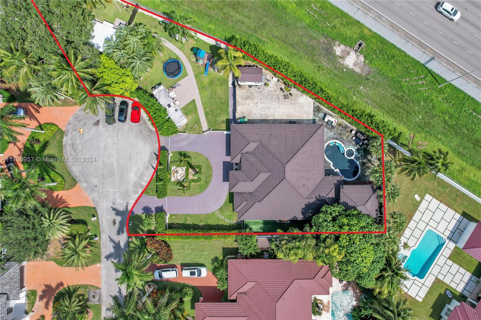 Gorgeous 6 bedroom 4 bedroom mansion located in Kendall. This huge home is 4,664 sqft, 0.52 acres and boasts amazing features such as marble floors, water purifier, impact windows, French doors, a formal sitting area and dining area, family room, 2 master bedrooms, a playground for kids and a huge patio with a pool perfect for hosting family and friends. 4 private apartments are on this property which can be rented for $2,500/month or can be used as maid or in-laws quarters. There is also plenty of space to park a boat or an RV. House can be rented on Airbnb for $2,000 per day!