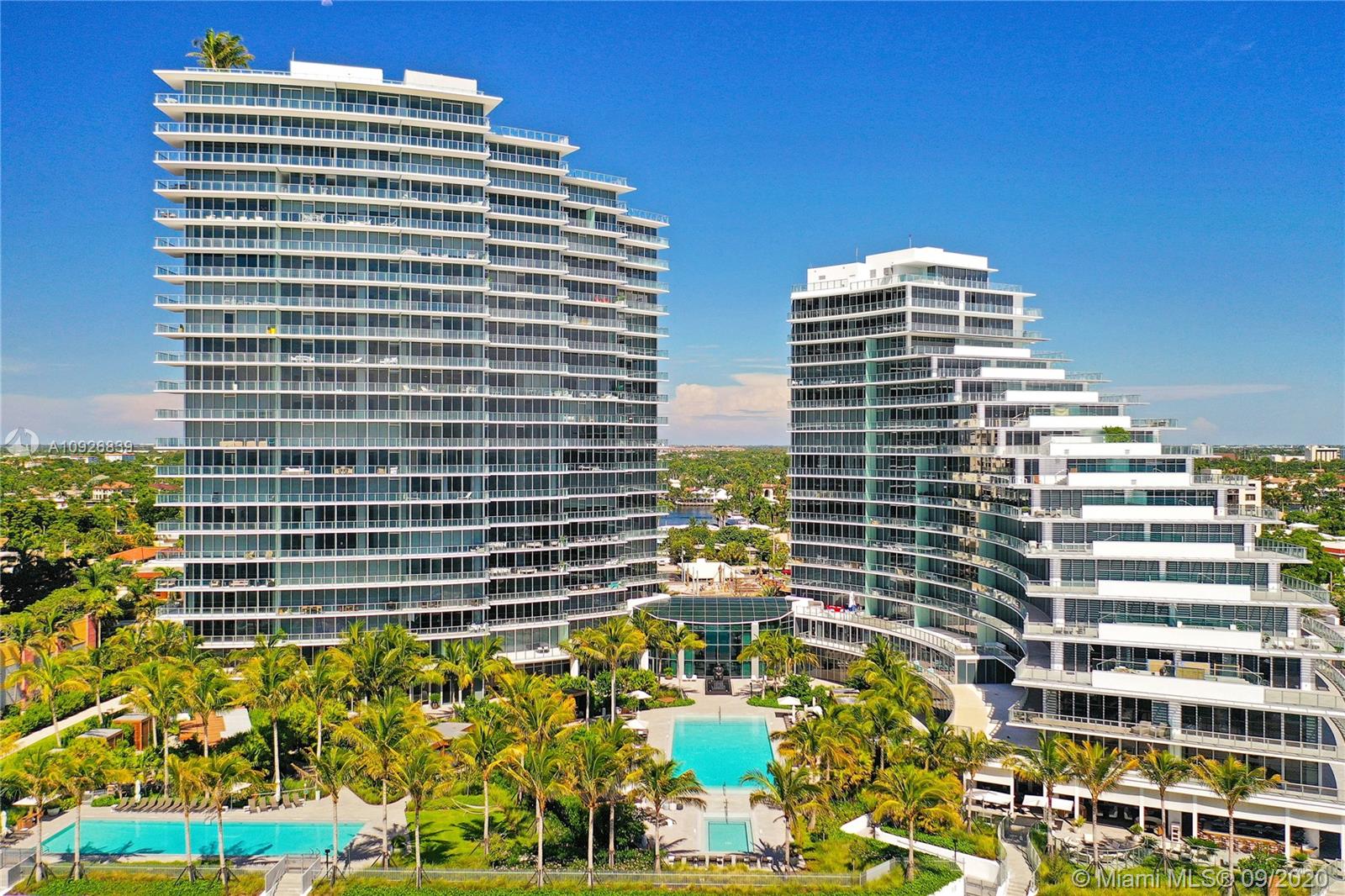 Fully finished and furnished by Interiors by Steven G., this 4 bedroom/ 5 bathroom developer residence is truly one of a kind! Resting directly on 450 linear feet of pristine beachfront in Fort Lauderdale, Auberge Beach Residences & Spa showcases its iconic architecture and exquisite designs crafted by Nichols Brosch Wurst & Associates. This stunning flow-through residence offers spectacular ocean, city and Intracoastal views.