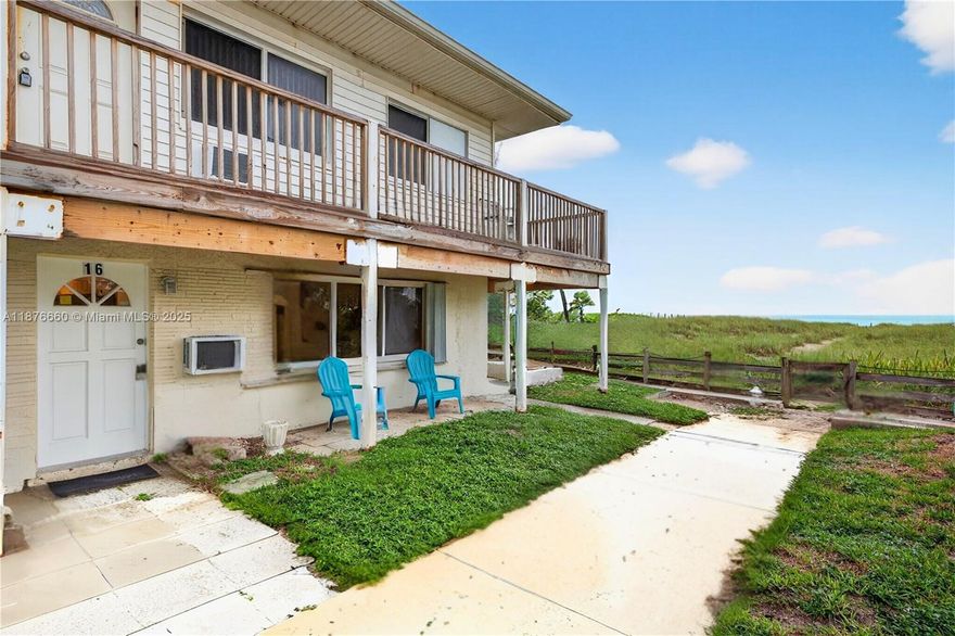 Live oceanfront at Golden Shores in this beautifully renovated 1-bedroom annual rental, the closest unit to the sand in this boutique 18-residence community. Inside, enjoy polished terrazzo floors, a sleek new kitchen with all-new appliances, and a bright, open layout. Sliding glass doors in both the living room and bedroom lead to a spacious east-facing patio where you can sip coffee and catch the sunrise. Take a peaceful sunrise stroll along the shore or watch surfers and kiteboarders right outside your door. The brand-new washer/dryer combo in-unit offers added convenience. Walk/bike to dining, the Pompano Pier, parks & more. This is the oceanside retreat you’ve been waiting for. Unwind in the ocean breeze. Live where others vacation. Available now-experience everyday beachfront bliss.