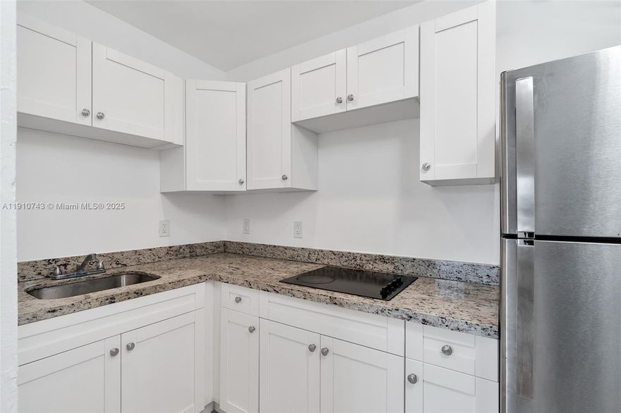 Discover this charming and recently remodeled 1-bedroom, 1-bathroom apartment located on the convenient first floor of a well-maintained building. This unit offers a fresh, modern aesthetic, complete with brand-new appliances in the kitchen and cutting-edge hurricane-impact windows for superior safety, noise reduction, and energy efficiency. Residents will enjoy the thoughtfully designed layout and the daily ease of having an assigned parking space. Situated in a quiet residential neighborhood, the location offers excellent accessibility to major roads, shops, and schools, making your commute and errands simple. SECTION 8 VOUCHERS ARE WELCOME for this outstanding property. Don't let this opportunity pass—contact us today for complete details or to schedule a private viewing!