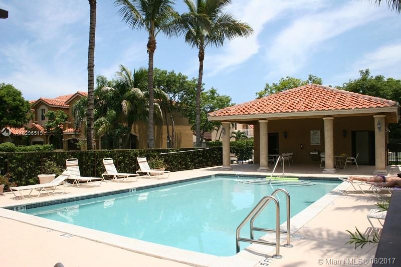 COZY TWO-STORY TOWNHOME IN EAST KENDALL WITH 3BEDS/2.5BATHS PLUS CONVERTED GARAGE FOR ADDED LIVING SPACE, OFFICE OR DEN. ALL 3BEDS ARE UPSTAIRS WITH HARDWOOD FLOORS, MASTER BEDROOM HAS CUSTOM CLOSET CABINETRY AND TRANQUIL SPA-LIKE BATH. CHARMING PATIO HAS LUSH LANDSCAPING REPLETE WITH BUILT IN BBQ. NICELY MAINTAINED COMMUNITY HAS SECURED ENTRY AND POOL FOR RESIDENTS.