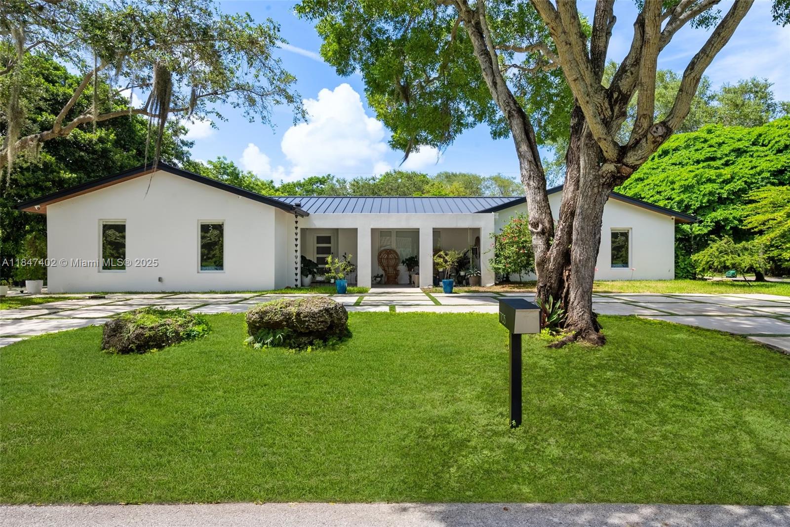 Welcome to your new home. This beautiful updated and large 4 Bedroom/3 Bathroom house with soaring ceilings is filled with natural light! Modern finishes, plenty of spaces to entertain in and outside. Tucked in a tree lined private Cul-de-Sac safe for kids to play outside with the neighbors. It's steps away from Biscayne Bay and Deering Estate. Go fishing, bike across the scenic Chinese Bridge, or exercise along the historic Old Cutler Path.
This modern home features a spacious layout, screened in heated saltwater pool, and private playground. Located close to all the top rated schools (Westminster, Palmer Trinity, Alexander Montessori, Coral Reef Elem and Southwood).Did I mention..Starbucks, Pizza and new restaurant all walking distance.The perfect neighborhood for your family.