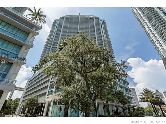 Immaculate unit, Split Floor plan 2 Bedrooms 2 Bathrooms plus DEN. This Unit showcases, stainless steel appliances, kitchen island, Porcelain Floors in main living areas, Laminated Wood Floors in Bedrooms, Glass enclosures on bathrooms. Huge Terrace (240 SqFt). View over Brickell Skyline, Miami River and the Biscayne Bay. Enjoy the amenities that IVY offers, 2 pools, jacuzzi, spa, fitness center and more. The IVY is next to the Business District living in urban lifestyle.