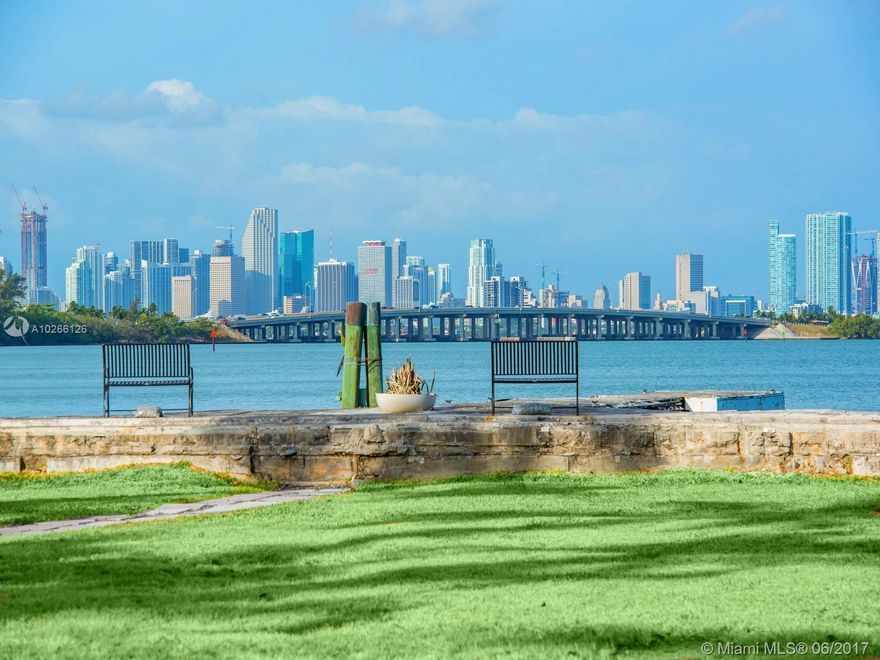 Simply put- The finest bay front parcel in all of Miami Beach! Experience THE BEST direct views of Downtown Miami from every room of your new custom dream estate! 148 feet of frontage on the open bay! On this coveted site once stood a medieval castle! Create your own masterpiece!