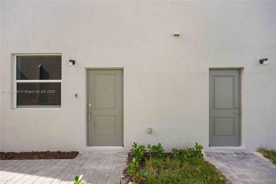 For Rent: 1 bedroom, 1 bathroom unit located at 16261 SW 148 Ave, Miami, FL 33187. The rent is $1,800 per month and includes all services, as well as a washer and dryer.