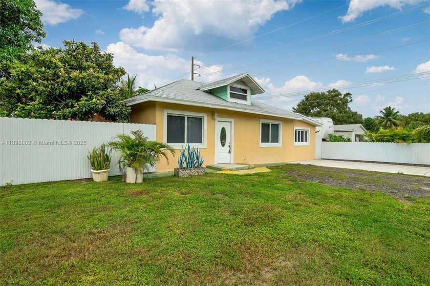 Welcome to this beautifully renovated home located on a massive corner lot in the heart of West Palm Beach! This charming 3-bedroom, 2-bath home features a spacious living room, dining room, open kitchen, and laundry room. The property also has a sprinkler system and plenty of yard space for outdoor enjoyment or future expansion.

This home combines comfort, versatility, and a prime location close to shopping, dining, and major roadways. Don’t miss the opportunity to make it your own!
