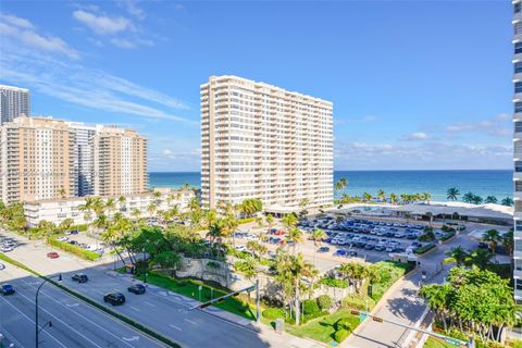 A home in Hallandale Beach