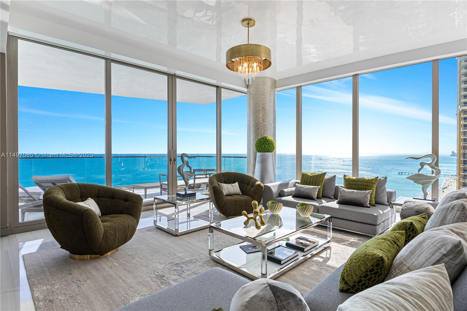 Property for Sale at 17901 Collins Ave 2704, Sunny Isles Beach, Miami-Dade County, Florida - Bedrooms: 5 
Bathrooms: 7  - $11,900,000