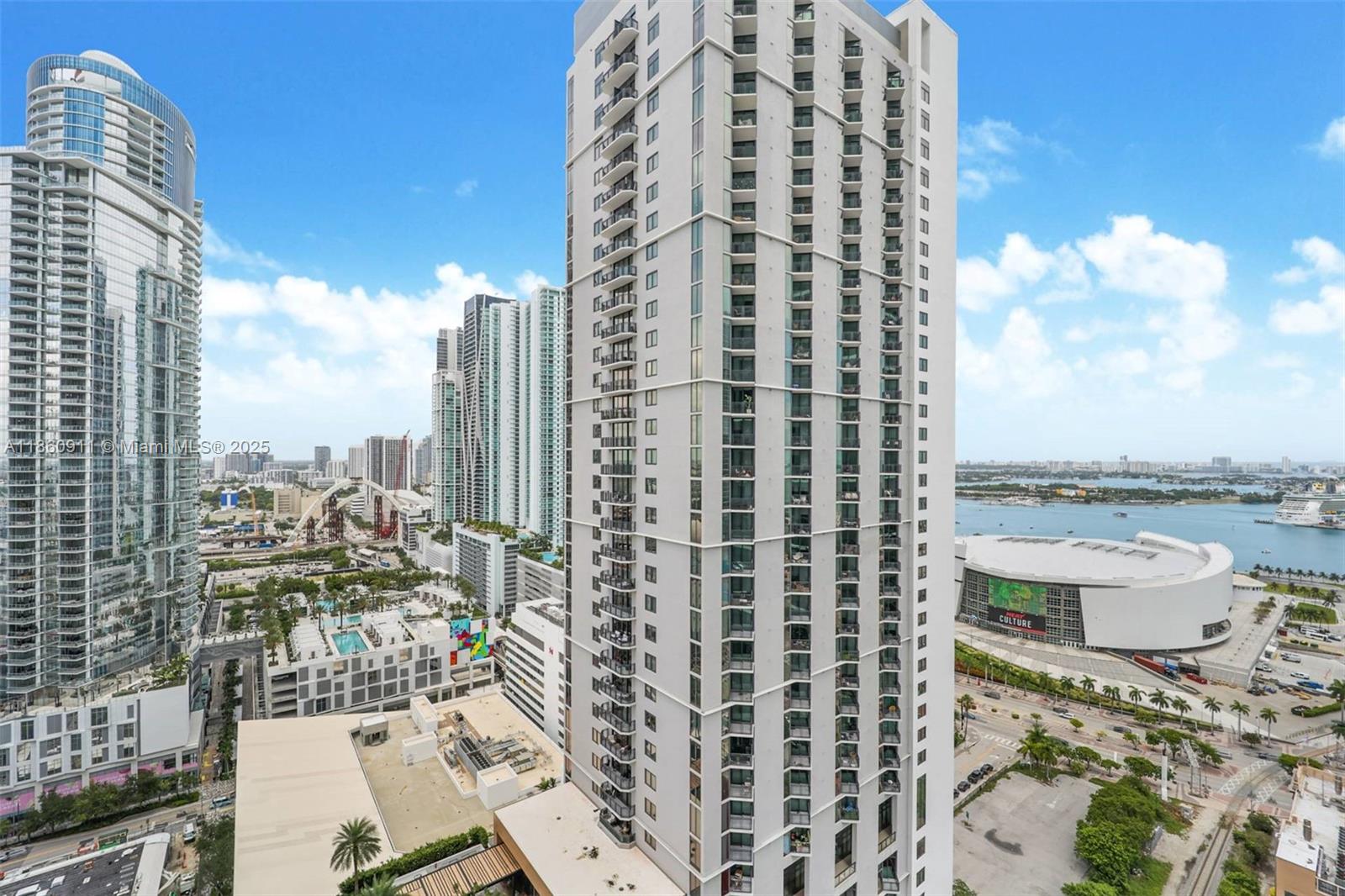 Experience luxury urban living in this elegant 1-bed, 1-bath brand-new residence on the 25th floor of Natiivo Miami (Gale Residences). This fully furnished unit boasts stunning city views in Downtown Miami's World Center. It is brand new and never leased. It is fully flexible with no rental restrictions—perfect for permanent residence or rentals, from daily to annual. Stunning, bright, airy living space with floor-to-ceiling windows, a modern kitchen with high-end appliances, a designer bathroom, and a comfortable bedroom with ample closet space. Enjoy exceptional amenities, including a rooftop pool, fitness center, valet parking, and 24/7 concierge services. Prime location is in the epicenter of Miami ensures you're only steps away from the best new shopping, dining, and entertainment.