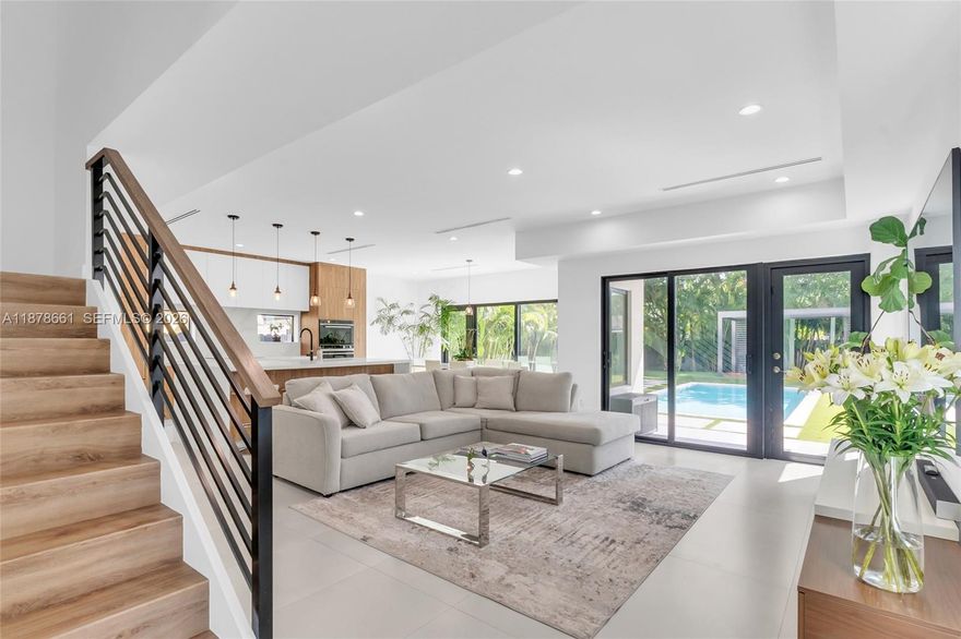 Welcome to this brand-new contemporary masterpiece in the heart of West Miami. Designed for today’s lifestyle, this stunning 4-bedroom + studio, 4.5-bath residence offers the perfect blend of luxury, comfort, and versatility—ideal for families, entertaining, or multigenerational living. Step inside to a bright, open-concept floor plan featuring soaring ceilings, impact windows and doors, and seamless indoor-outdoor living. A full bedroom on the main level provides convenience for guests or extended family, while the private studio adds endless possibilities—home office, gym, or in-law suite.
The resort-style backyard is your private oasis, complete with a sparkling pool, gazebo, and generous space for outdoor dining, gatherings, and year-round relaxation. A gated entry and no HOA deliver both privacy and freedom—an exceptional find in this area.
Additional highlights include a sleek modern kitchen, premium finishes throughout, and ample parking. Ideally located near top-rated schools, major highways, shopping, dining, and all the best Miami has to offer.
Move-in ready and built to impress—this is West Miami living at its finest. Schedule your private tour today.