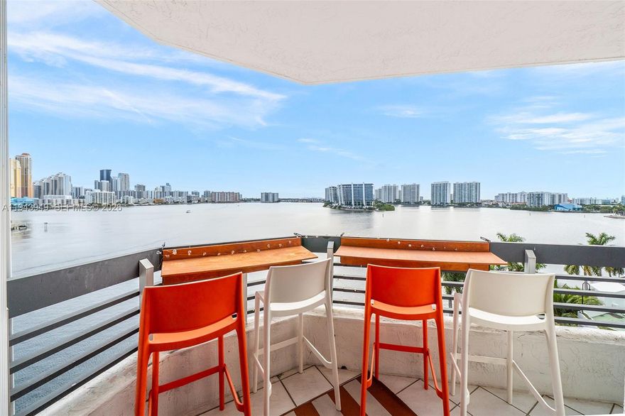 Welcome to this incredible and unique waterfront 3-bedroom residence with panoramic bay views from every room! This beautifully renovated, turnkey condo is located in the tropical oasis of Mystic Pointe, a highly sought-after private, gated waterfront community in the heart of Aventura offering a true resort-style lifestyle. Enjoy light-filled interiors, seamless indoor-outdoor living, and breathtaking water views that create a serene and luxurious atmosphere throughout the home. Mystic Pointe offers five-star amenities, including tennis and pickleball courts, marina, resort-style pool, clubhouse, state-of-the-art fitness center, spa, card room, library, billiard room, kids’ playground, dog park, valet, concierge, 24/7 security, and gated access. Additional conveniences include an on-site market, restaurant, salon, and more. Perfectly located near convenient/grocery stores, shopping and dining, this residence offers the ideal blend of luxury, comfort, and convenience. Residence #901 also comes with a storage locker size is 36''x36''x55'' and 1 assigned parking space. Additional valet available. Easy to show!