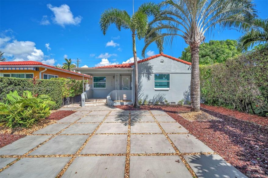 Enjoy this beautifully updated, furnished 2bd/1bth home on a charming, quiet street; hurricane impact windows & doors, convenient washer/dryer inside, updated kitchen & bathroom. No smoking of any kind allowed inside home. Certain pets allowed with deposit; Near Hollywood Beach, restaurants, int'l airports & ports, parks, highways for easy commuting/travel & more!