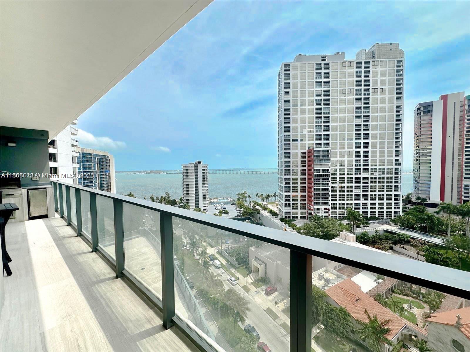 Experience elevated living on the 12th floor of Echo Brickell. This 1-bedroom, 1.5-bath residence is rented until January 2026, offering immediate rental income for investors. Features include marble floors, floor-to-ceiling impact windows with stunning city views, Italian cabinetry, and premium SubZero, Wolf, and Bosch appliances. Smart-home technology throughout. Residents enjoy resort-style amenities: infinity-edge pool with panoramic views, state-of-the-art gym, spa, valet, concierge, and 24-hour security. All in the heart of Brickell, steps from world-class dining, shopping, and entertainment.