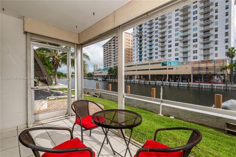 A home in Hallandale Beach