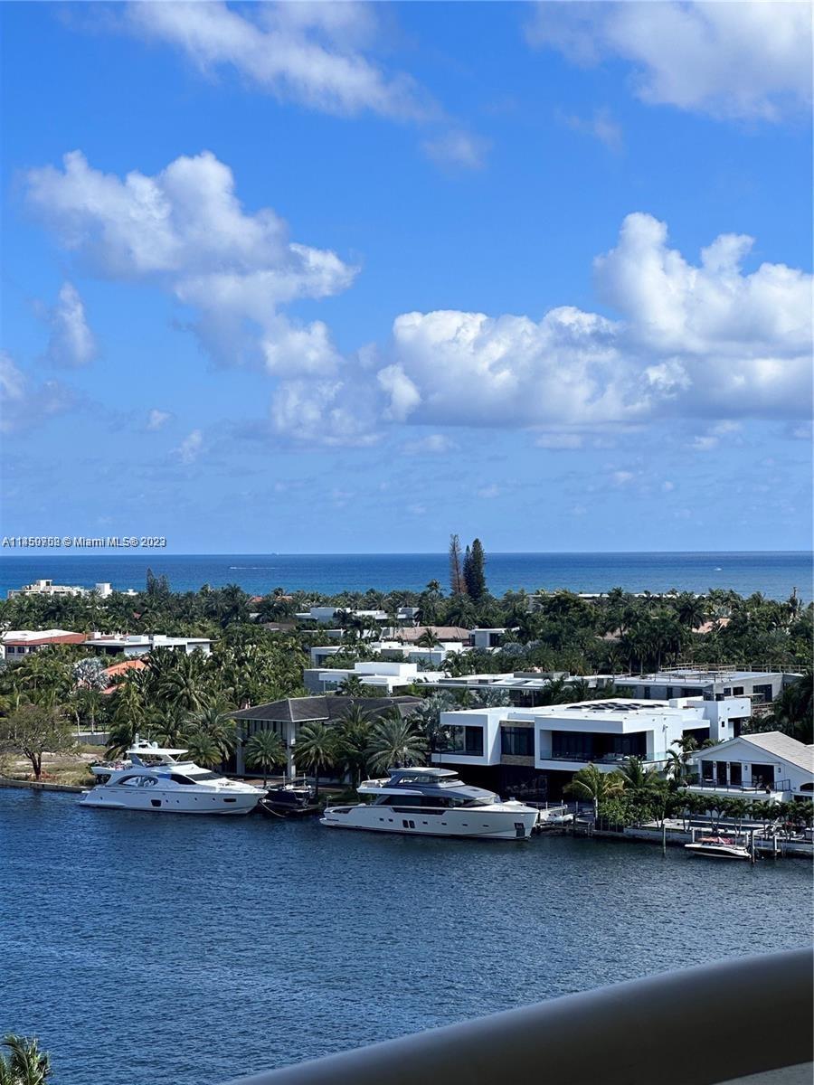 Beautiful and Updated 2/2 apartment with open & bright windows in every room leading to oversized wraparound terrace and expansive intracoastal views. Remodeled custom kitchen cabinets with quartz counter tops and backsplash, large master bedroom with a big bathroom, spacious 2nd bedroom with walk in closet; enjoy this luxury building with resort style amenities; towel service pool and spa, cafe, two different gyms, tennis and pilates classes, racquetball, 24 hour security & valet, and much more. Building fully renovated, including balconies with amenities. Walking distance to houses of worship and close to A+ schools.