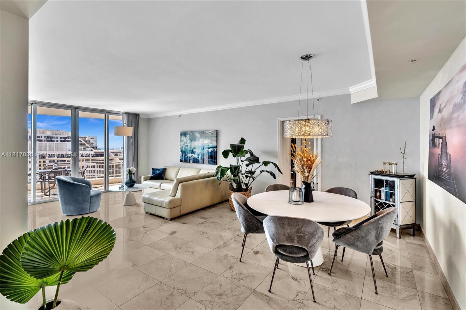 Rental Property at 848 Brickell Key Dr 1805, Miami, Broward County, Florida - Bedrooms: 2 
Bathrooms: 3  - $6,500 MO.