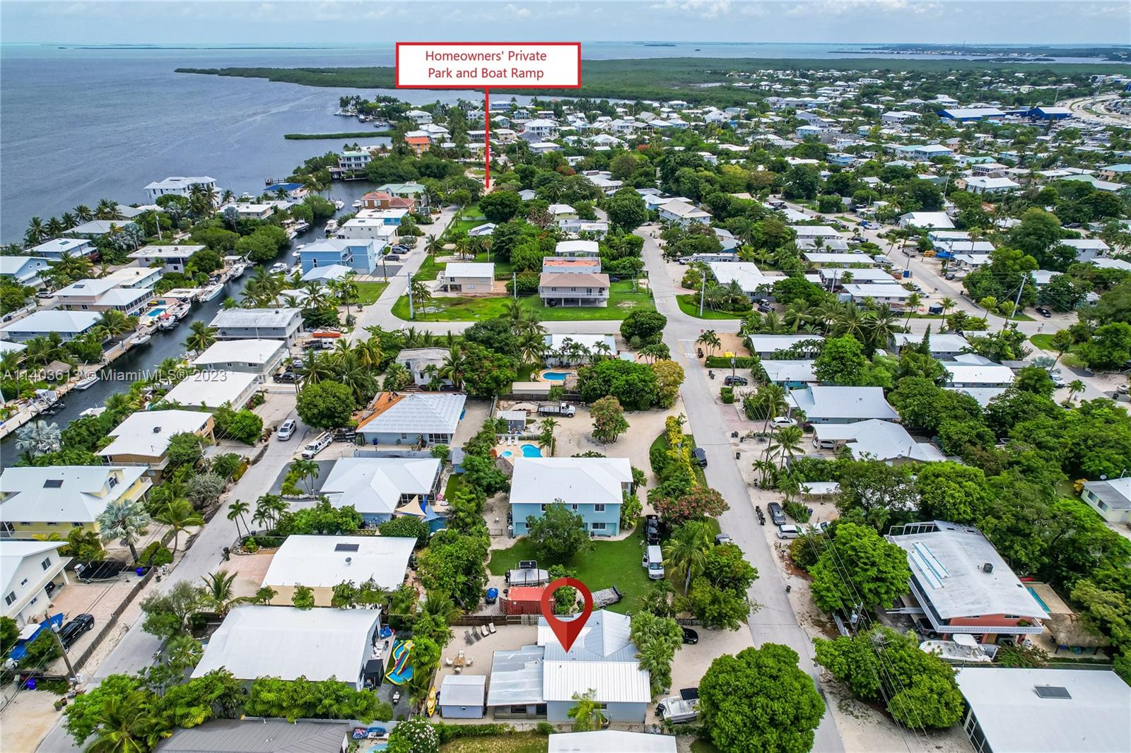 One of the most sought after family Neighborhoods in Islamorada / Plantation Key! Plantation Key Colony! 3 bedroom 2 bathrooms . Enjoy the unyielding strength of this concrete CBS constructed home with renovated kitchen and bathrooms plus a new metal roof in 2020. All above the flood zone. Tiled floors throughout, oversized screened patio, outdoor shower, large storage shed and a fenced backyard. Plenty of parking for multiple vehicles and or boats. One of most desireable private homeowners parks in the upper keys with bayside boat ramp, park and trailer storage , the membership is non mandatory, and a wonderful privilege to enjoy at $250 per year. Fast bay and ocean access. Enjoy the prestigious address of Islamorada, within easy driving distance to Miami and yet a tropical world away