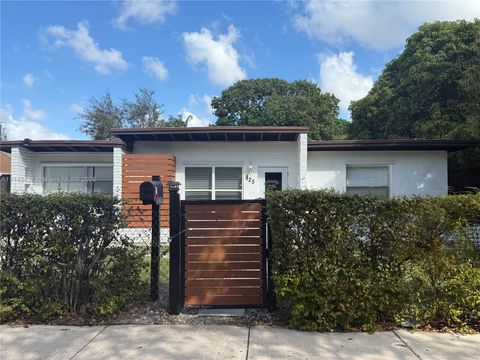 A home in North Miami