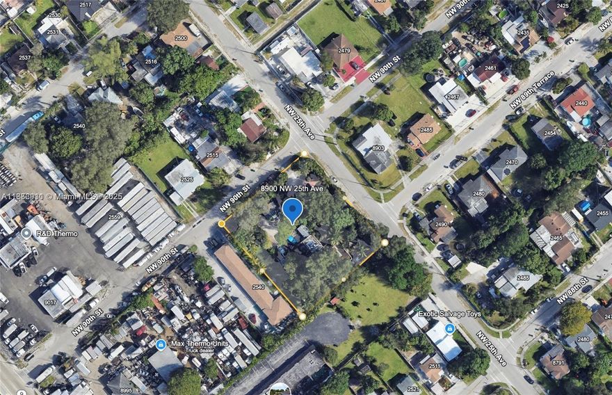 DEVELOPERS DREAM!! Asking: $4,490,000.00 |40,250 Sqft Lot | Price per Sqft: $111.55 |Price per door:
$44,900.00 |UC EDGE - Mixed Use Corridor at 60 Units per acre, 8 Story max |100 Buildable Units with 100 +/-
Parking plus Commercial as of right | SB-102: 250 Units +/- Plus Commercial This multifamily property presents
a lucrative covered land play, generating a potential $15,000.00 a month in residential income as a multifamily
while plans are submitted for approval. This asset is Zoned UC EDGE - Mixed Use Corridor it allow 60 Units per
acre , 8 Story max. It benefits from close proximity to Miami Dade College. This project is centrally located within
15-20 from Miami International Airport, Hialeah Hospital, Downtown Miami and Wynwood This site is in high?
demand growth corridor.