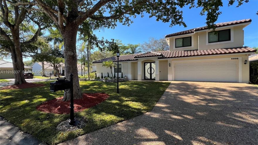 Aggressively priced for immediate interest—seller motivated and ready to review offers. Rare courtyard-style pool home in the highly desirable Hidden Hammocks Estates of Coral Springs, offering a versatile layout rarely found in this community. This 4-bedroom, 3.5-bath residence includes a private detached suite, ideal for multigenerational living, guests, or a home office with true separation and privacy.

The seller has already completed major capital upgrades, including a new roof, full impact windows and doors, new A/C, and new pool pump, eliminating costly future expenses and addressing today’s top insurance and maintenance concerns. The private courtyard and pool create a resort-style setting perfect for entertaining or everyday enjoyment.

Located in a gated, well-maintained community near top-rated schools, parks, dining, and shopping. Price has been adjusted to reflect market conditions and to attract serious buyers. Seller is prepared to move forward and will consider strong offers. Easy to show—schedule your private tour today.