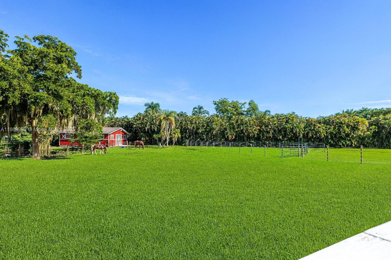 A European Equestrian Dream Estate on 3.1 Acres | 8 Bedrooms | 5.5 Bathrooms | total 8597 Sq Ft
Tucked behind a grand concrete and wrought iron electric gate with separate entry and exit, this European-inspired chateau is the epitome of timeless elegance and equestrian luxury. Nestled on 3.1 acres of beautifully manicured land, the estate offers 8 bedrooms, 5.5 bathrooms, and over 8,500 square feet of refined living space—perfectly suited for both serene living and unforgettable entertaining. From the moment you arrive, the home’s grandeur is undeniable. A dramatic spiral staircase rises beneath soaring glass walls that flood the interiors with natural light.