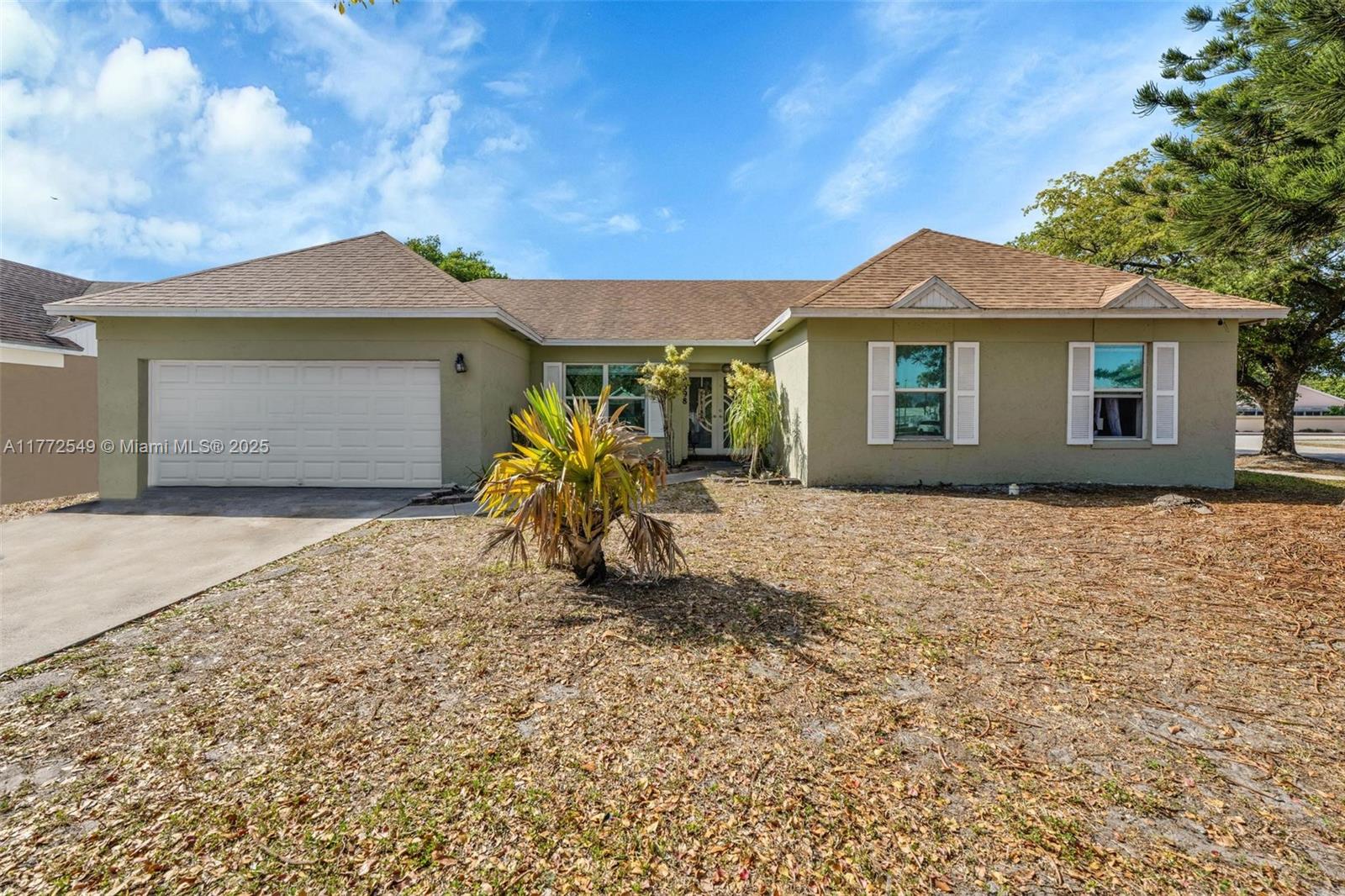 Property for Sale at 9598 Ashley Dr, Miramar, Broward County, Florida - Bedrooms: 4 
Bathrooms: 2  - $610,000