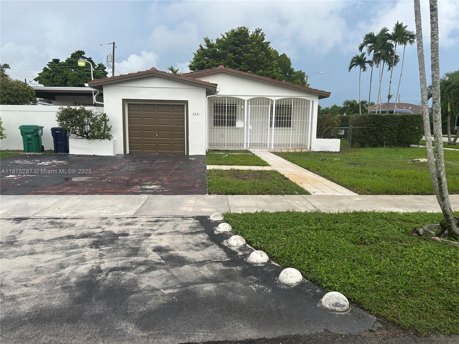 Perfect starter home in centrally located SW Miami with nearby restaurants, shopping centers and great schools. Updated bathrooms with modern vanities. Spacious bedrooms. Roof was replaced in 2016. This home also features a beautiful backyard and lot measuring 9375sq feet. The yard is completely fenced in.