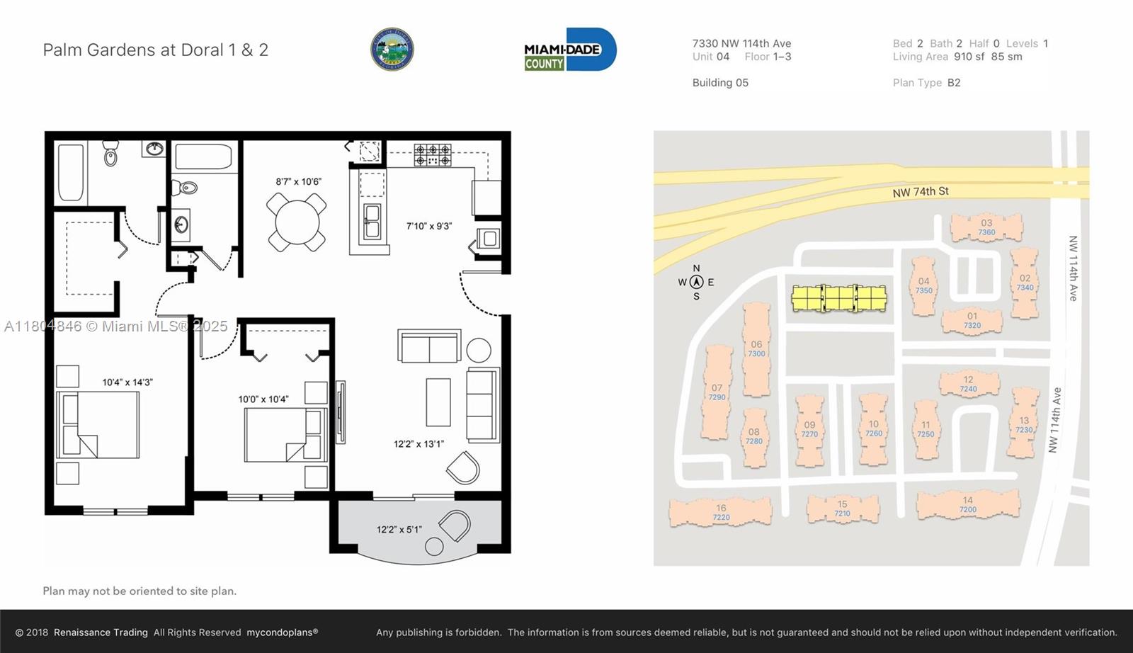 PALM GARDENS AT DORAL CON - Residential