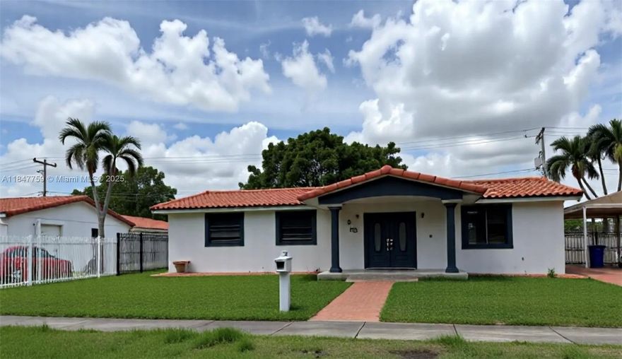Fully remodeled 4-bedroom, 2-bath concrete block home near HCA Florida Kendall Hospital, with no HOA. This beautifully updated property features a modern kitchen, renovated bathrooms, new flooring, and fresh paint throughout. Enjoy spacious, light-filled living areas and a seamless layout. Step outside to your private backyard oasis with a sparkling pool and lush landscaping—perfect for entertaining. The oversized lot offers ample space for expansion or additional parking, ideal for boat or RV owners. Open front with easy access. Located near top schools, parks, shopping, and major highways. A rare find offering comfort, style, and freedom!