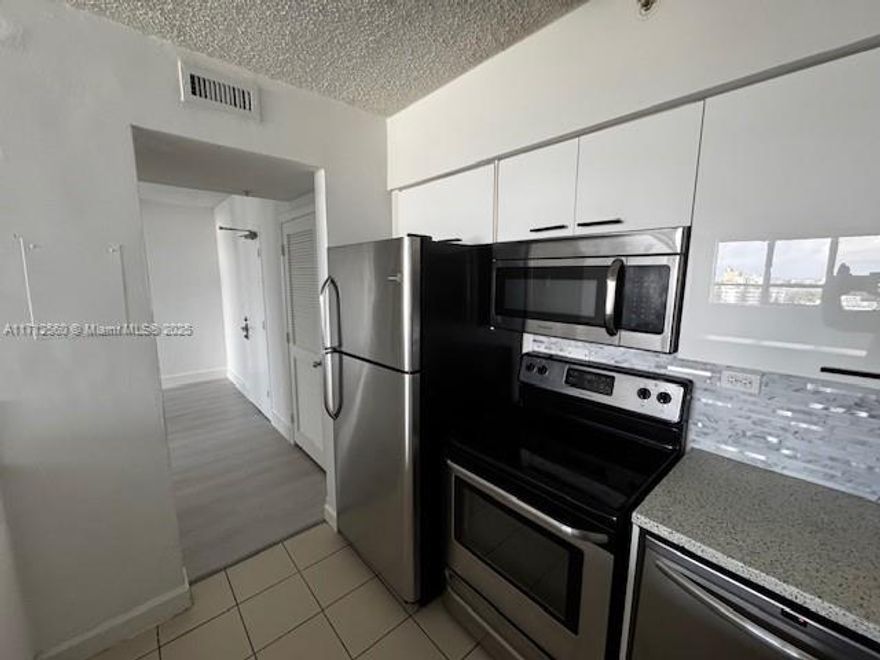 5 star building and campus. Largest 2/2 offered in Flamingo. Best priced unit in best priced building in south beach -30-50% less than comparable offerings-Huge upside! Can rent monthly- 12x per yr. Corner unit-no buildings facing into your unit. Unobstructed panaromic ocean/city views from every room. Open kitchen, S/S appliances, Washer/dryer 2 seperate AC's with seperate controls, 16.5 Acre Amenity Campus. Ebike/scooter. 36 Electric car chargers,2 pools, jacuzzi, world class gym,2 dog parks, 3 restaurants, doggy day care , a dining room/foyer, which the smaller 2/2's lack. Garage parking $110+ Dockage-$10+ Storage spaces $30+. HOA includes electricity cost to run 2 AC's + FULL RESERVES.