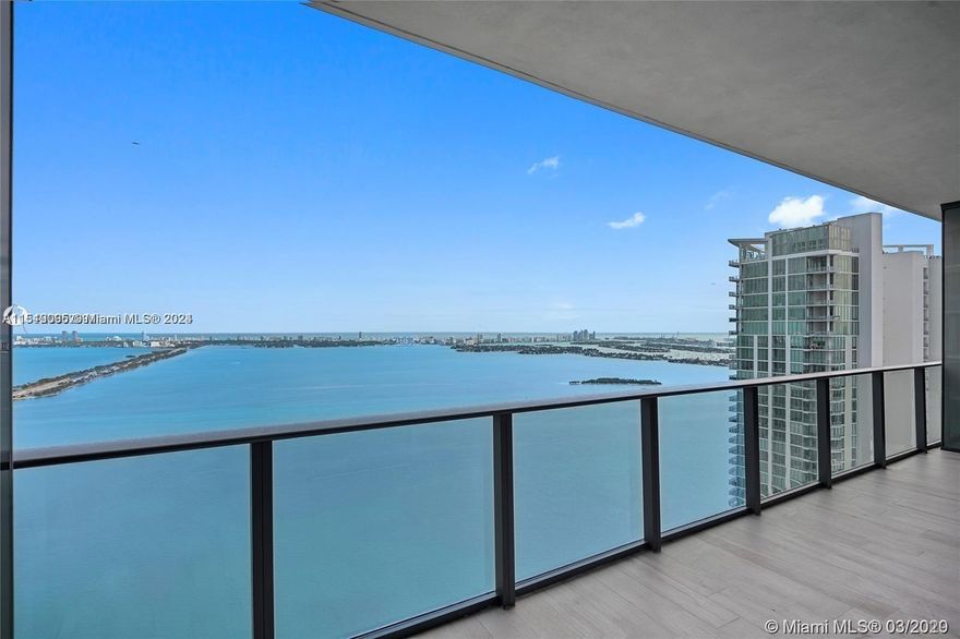 Amazing 2 Bedrooms, 3 full Bathrooms unit with breathtaking bay views. This unit offers beautiful marble floors with custom closets, 10ft ceilings and Wolf appliances. You will access your unit directly from the elevator. Living at Gran Paraiso gives you the opportunity to enjoy the most luxuries amenities in Miami, like a state of art gym with spinning room, bowling, spa, tennis, virtual golf room, movie theater, wine room and so much more. Unit is currently occupied, easy to show!