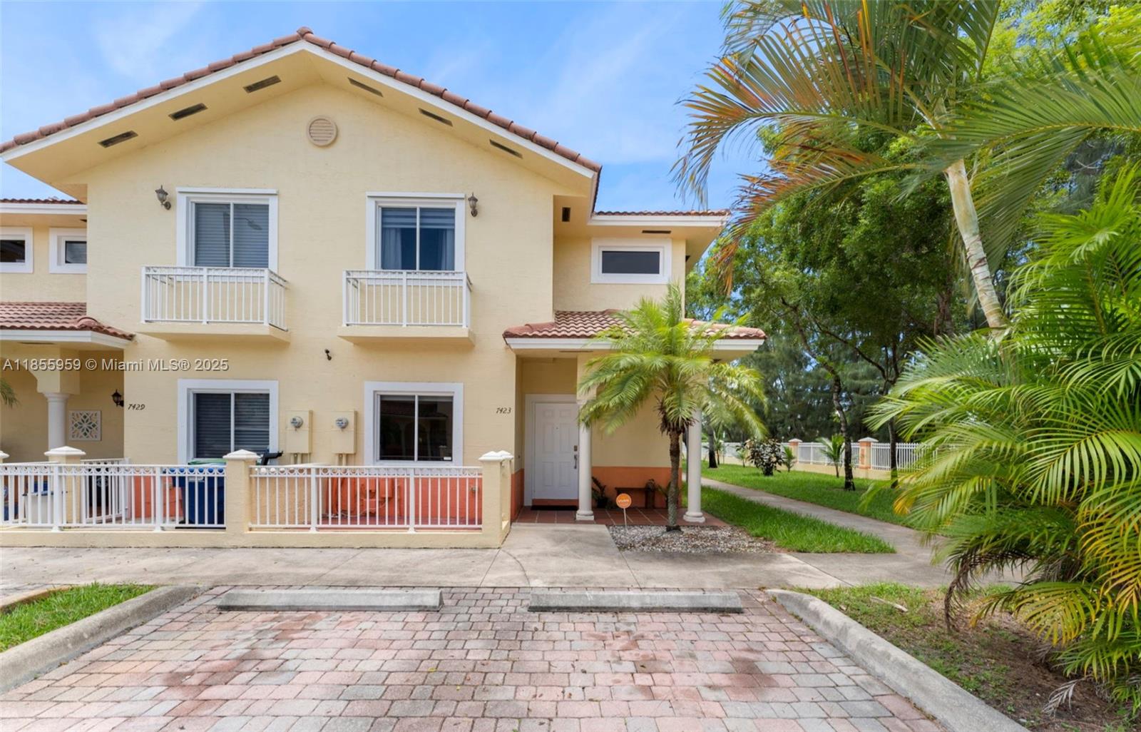 This charming 2-bedroom, 2.5-bath townhouse offers a perfect blend of comfort and convenience in one of Miami Lakes' most sought-after neighborhoods. Featuring tasteful updates throughout, this home boasts a bright and spacious layout ideal for modern living. Enjoy peace of mind in a secure, well-maintained community, all just minutes from top-rated schools, shopping, dining, and major highways. A rare opportunity to own in an unbeatable location—don't miss out!