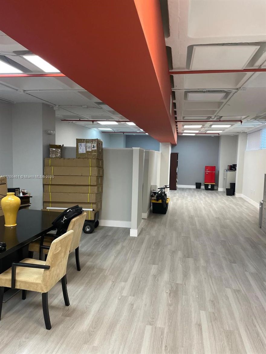 Rare opportunity to acquire a renovated office condo at 4300 Biscayne Boulevard. This office has been renovated with new flooring, freshly painted & new lighting. The office building is conveniently located along the Biscayne Corridor just a few minutes away from Mimo, Design District, Midtown, & easy access to the highway, airport & beaches. Amazing Location! Office includes 2 assigned parking spots in the covered garage!