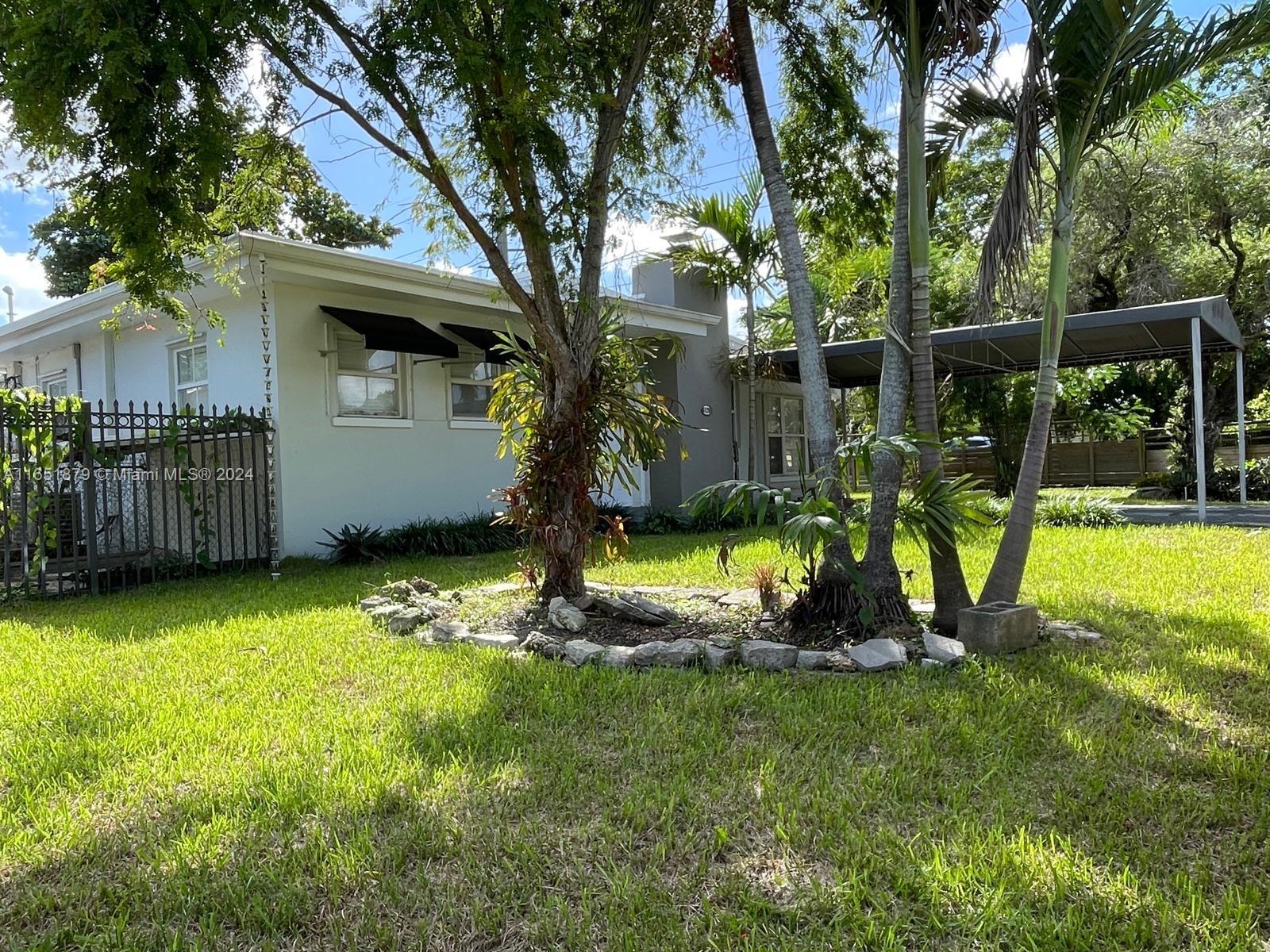 Investment Opportunity! This 2 bed/ 1 bath in South Miami ***Must see the property** is ideal for short-term rentals, desirable corner, Listed on major platforms and managed by an experienced operator, it generated $60,000 in revenue in the last 12 months. Features include updated plumbing/electrical, separate laundry room with washer & dryer. There are 2 carports for 4 vehicles, a fenced yard, and recent underground utilities by FPL. Corner lot offers potential for expansion, a pool, or boat/RV parking with double entry from 61st and 62nd streets. Near top schools, University of Miami, South Miami Hospital, and major shopping. Showings require 24-hour notice. Don’t miss out! ***Must see the property***Cash Deal**Please submit offers with Proof of Funds (POF) and Full DU.