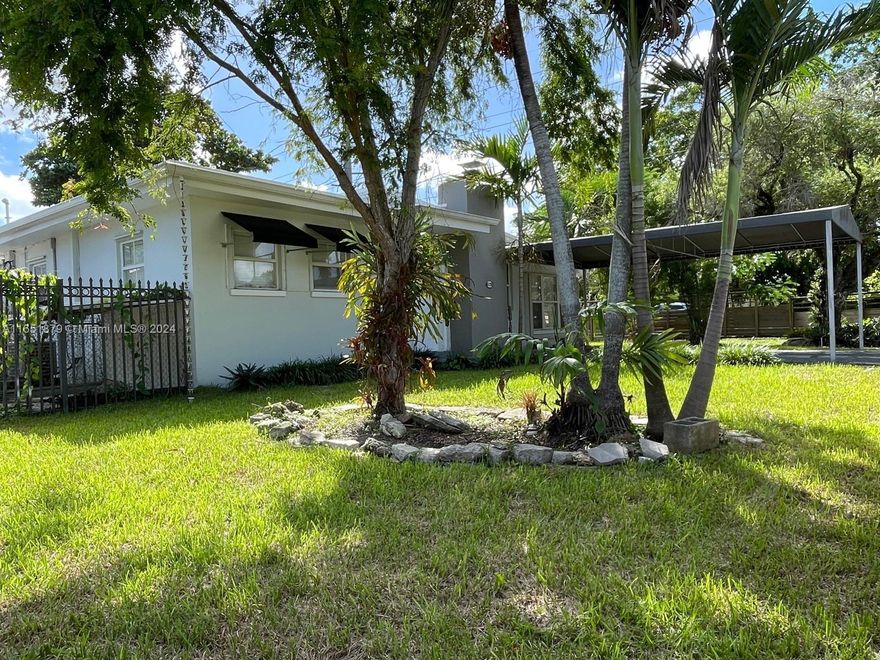 Investment Opportunity! This 2 bed/ 1 bath in South Miami ***Must see the property** is ideal for short-term rentals, desirable corner, Listed on major platforms and managed by an experienced operator, it generated $60,000 in revenue in the last 12 months. Features include updated plumbing/electrical, separate laundry room with washer & dryer. There are 2 carports for 4 vehicles, a fenced yard, and recent underground utilities by FPL. Corner lot offers potential for expansion, a pool, or boat/RV parking with double entry from 61st and 62nd streets. Near top schools, University of Miami, South Miami Hospital, and major shopping. Showings require 24-hour notice. Don’t miss out! ***Must see the property***Cash Deal**Please submit offers with Proof of Funds (POF) and Full DU.