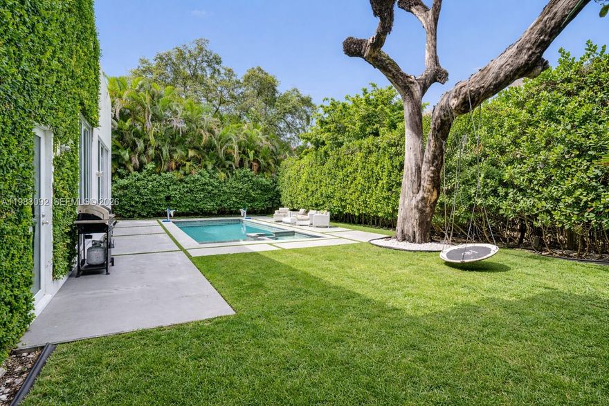 Fully rebuilt and meticulously renovated in 2017, this extraordinary 6BD/6.5BA estate in a prestigious gated North Miami Beach community offers the look, feel, and quality of new construction—truly a home that has it all. Designed for elevated modern living, with double-high ceilings throughout the house, 24*36 marble floors. Expansive light-filled interiors, and a spectacular chef’s kitchen with marble countertops, Sub-Zero appliances, gas range, and sleek custom cabinetry.
All 6 bedrooms feature en-suite baths, including a stunning primary suite with a private balcony overlooking a tranquil backyard oasis, plus a dedicated office. Thoughtfully designed for both comfort and entertaining, the home offers multiple living areas, upstairs and downstairs family rooms, maid’s quarters, laundry room, garage, and a whole-home water filtration system.
Step outside to your private resort-style retreat with a heated saltwater pool surrounded by lush, manicured landscaping—perfect for unforgettable gatherings or serene everyday living. Community amenities include playground, tennis & basketball courts and pavillon.
Ideally located just minutes from the beach, Aventura Mall, top-rated schools, and major highways. A rare opportunity to own a like-new luxury residence in one of North Miami’s most sought-after gated communities.