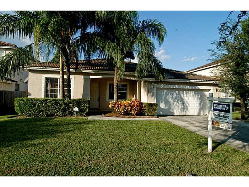 Do not miss this lovely, move-in ready home in Corsica North. Located on a quiet tree-lined cul-de-sac near elementary & middle schools, this 3/2 home features wood laminate flooring, spacious living, dining & family rooms, 2-car garage and a big screened patio overlooking the fenced yard. Extra features include "whole house" gas powered generator, shed, and a sprinkler system with timer on well water.