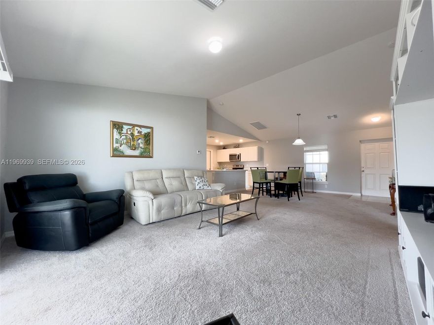 2507 NW 8th Pl | Cape Coral, FL
Assumable Mortgage at 3.625% (Subject to Lender Approval)
Take advantage of a rare opportunity to assume an existing mortgage at 3.625% with approximately 25.8 years remaining (subject to approval by the current lender). This could provide significant savings compared to today’s prevailing interest rates. This well-maintained 3-bedroom, 2-bathroom home offers comfortable living designed for the Florida lifestyle. The open-concept layout features a bright living area that flows seamlessly into the dining space, creating an inviting atmosphere for everyday living and entertaining. The kitchen includes modern appliances, ample cabinetry, and generous counter space for meal preparation. The primary suite offers a private retreat with an ensuite bathroom and spacious closet. Sliding glass doors lead to a screened lanai—ideal for enjoying morning coffee or relaxing evenings—overlooking a spacious backyard. The property also features a 2-car garage and a paver driveway with an enhanced front entry. Located in NW Cape Coral with convenient access to shopping, dining, and local parks.

Schedule your private showing today.

Noel Blanco
239-999-5399
AgentNoelFL@gmail.com