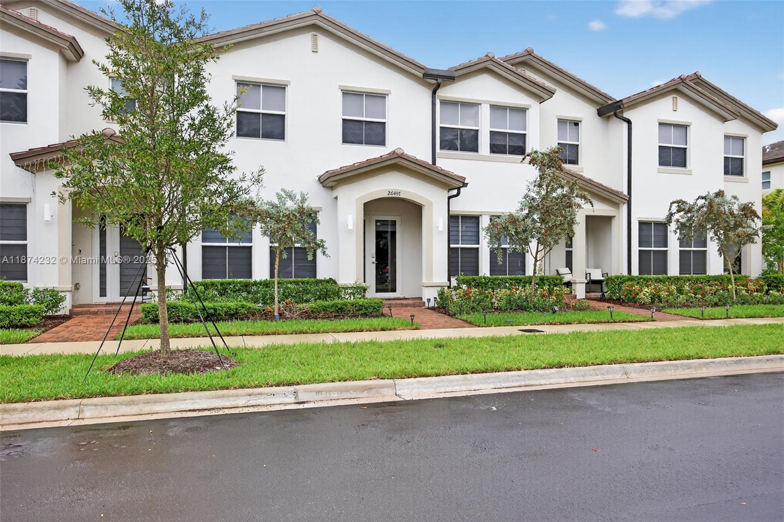Spacious and versatile! This 3/2.5 Townhome in Harmony Parc boasts 1,600+ sq. ft, one of the largest units in the community. The first floor features a flex room, ideal for a home office, playroom, or 4th bedroom. Enjoy a modern open layout with a bright kitchen, quartz countertops, stainless steel appliances, generous storage, and a private patio. Parking includes a 1-car garage plus space for 2 more vehicles. Upstairs, the primary suite offers a walk-in closet and double-sink vanity. Conveniently close to US-1, major highways, shopping, dining, and minutes from Black Point Marina. Great community with green spaces, walking paths, and more room, flexibility, and comfort all in one!